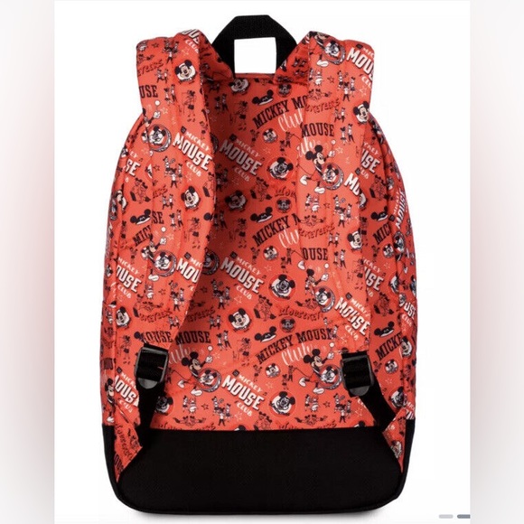 Disney Mickey Mouse Club Canvas Backpack, NWT. - Picture 2 of 2